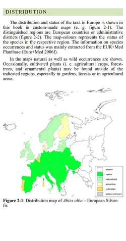 iFlora Plant Guides - Distribution maps