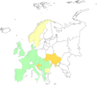 Distribution maps of Fallopia baldschuanica