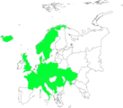 Distribution maps of Hieracium froelichianum