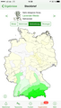 Verbreitungskarten zeigen das Areal der Art in Deutschland