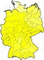 Verbreitung von Impatiens glandulifera (Drüsiges Springkraut) in Deutschland